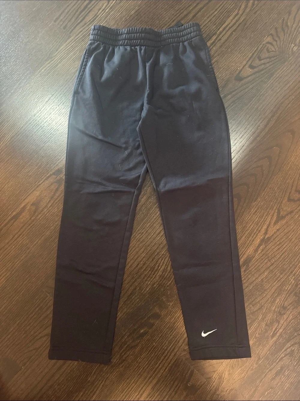 Nike Navy and White Swoosh Star Print Tee with Navy Joggers